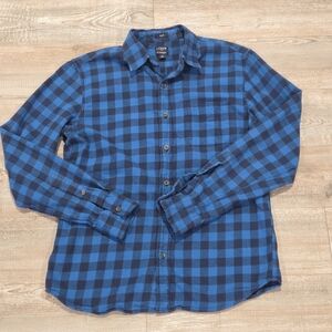 J.Crew Slim Fit Flannel Button Down Long Sleeve Shirt Mens Size Medium